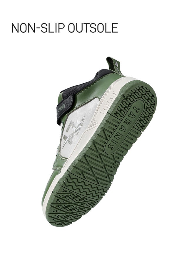 تارانيس حذاء رياضي للأطفال من تارانيس، مرقع باللونين الأخضر والأبيض - Image 5