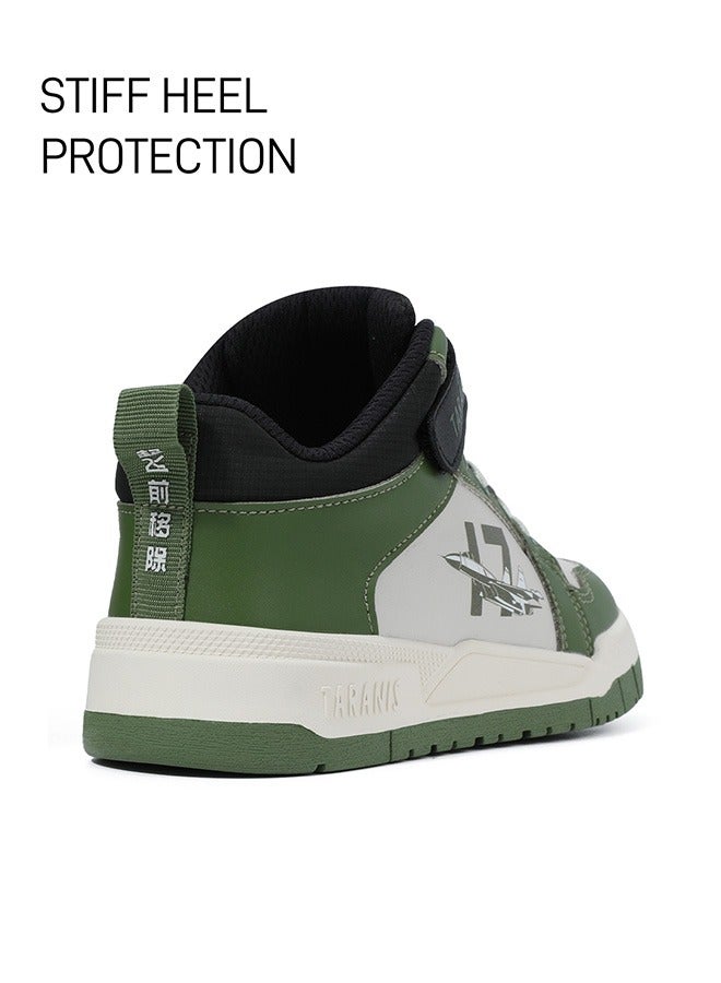 تارانيس حذاء رياضي للأطفال من تارانيس، مرقع باللونين الأخضر والأبيض - Image 4