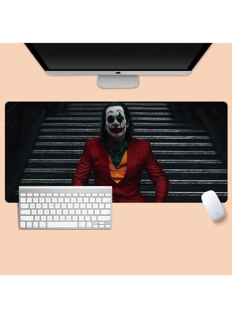Y&D - Joker Anime Movie Characters Gaming Mouse Pad Extended Large Mat Desk Pad Stitched Edges Mousepad Long Mouse Pad And Non-Slip Rubber Base Mice Pad 800X300X4mm - Image 1