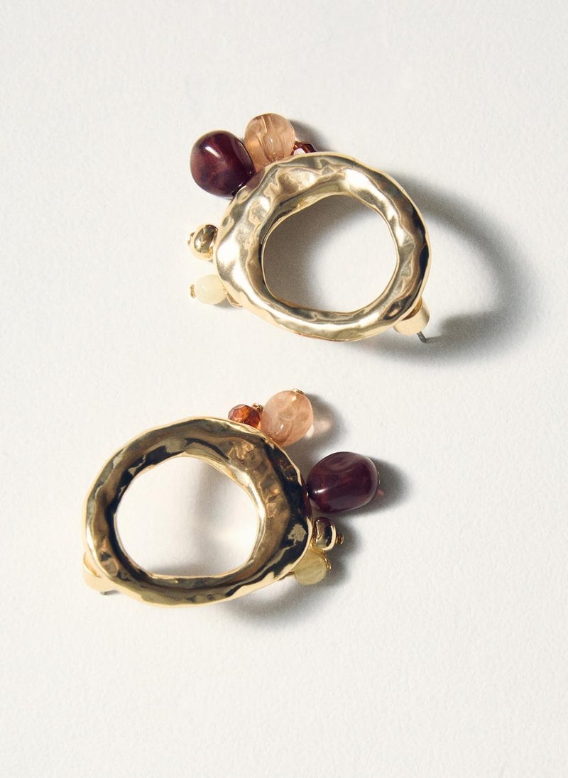 MANGO - Circular Design Earrings - Image 1
