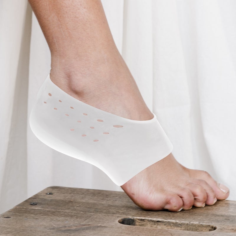 Silicone Heel Pads Cover Heightening Insole Invisible Heighten Insole Inside Heighten Heel Pads (3cm) - Image 2