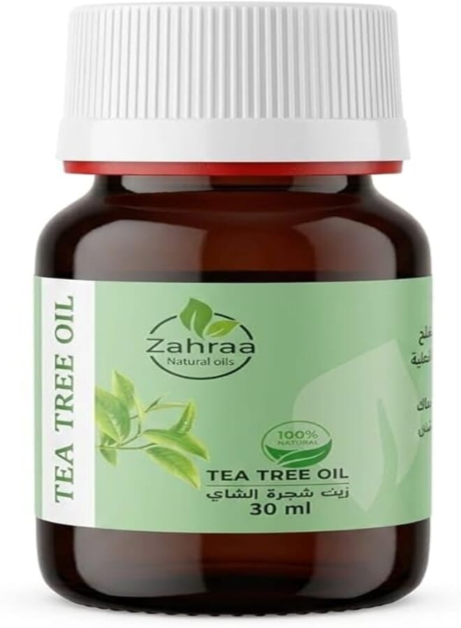AL ZAHRAA Natural Oils – 100% Pure Tea Tree Oil 30ml – For External Use Only