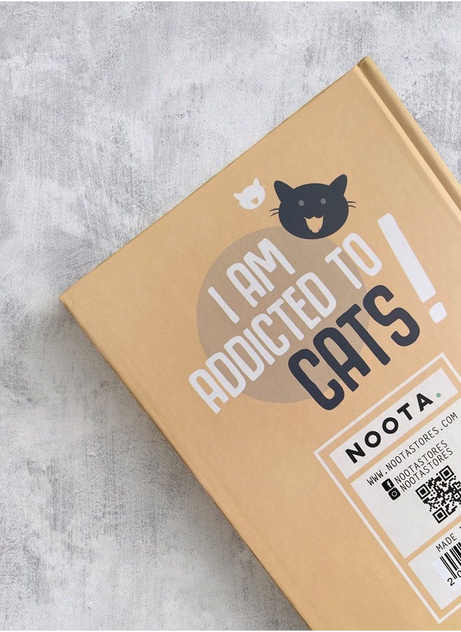 Noota NOOTA CAT MEOW A5 HARDCOVER NOTEBOOK 100 BLANK PAPERS  - Image 3