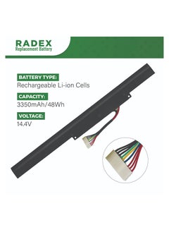 RADEX Z400 High Grade Compatible Laptop Battery for Lenovo IdeaPad Z400, Z500 Series [L12L4K01]  - Image 2