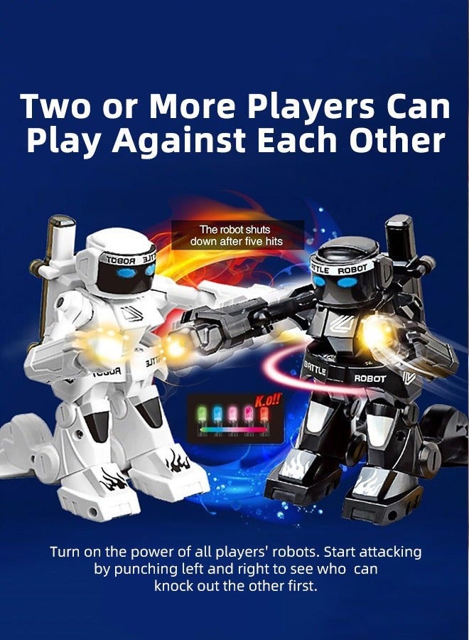 DURKU Cool Remote Control Robots Toy with Light and Sounds, Exciting Robot Battling Toys, 2.4GHz Remote Controlled RC Robot, Innovative Fighting Games, Perfect Gift for Kids 6+. - Image 5