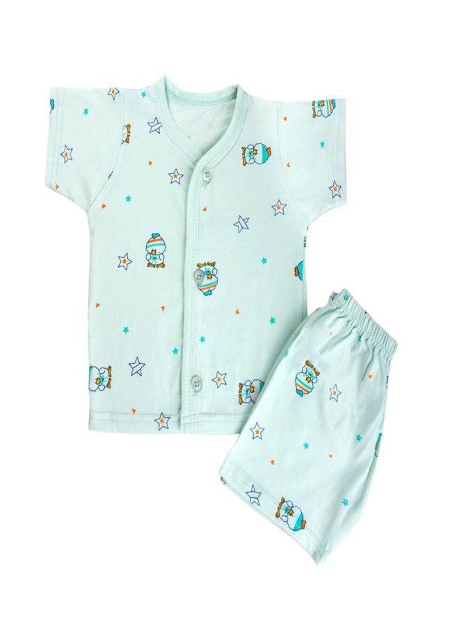 Lil' Shark This New Born Baby Cotton Clothes Dress for Boy Girl (Combo 2, 6-12 Month) - Image 2