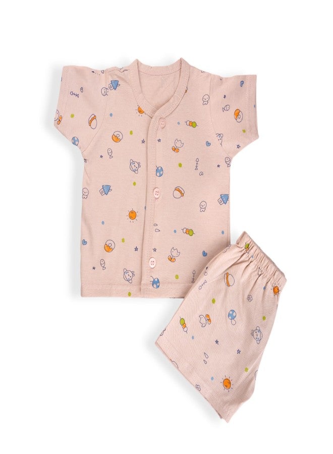 Lil' Shark This New Born Baby Cotton Clothes Dress for Boy Girl (Combo 2, 6-12 Month) - Image 5