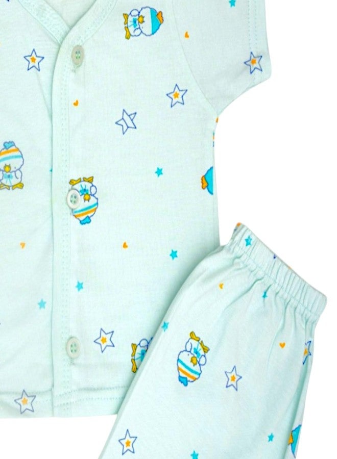 Lil' Shark This New Born Baby Cotton Clothes Dress for Boy Girl (Combo 2, 6-12 Month) - Image 4