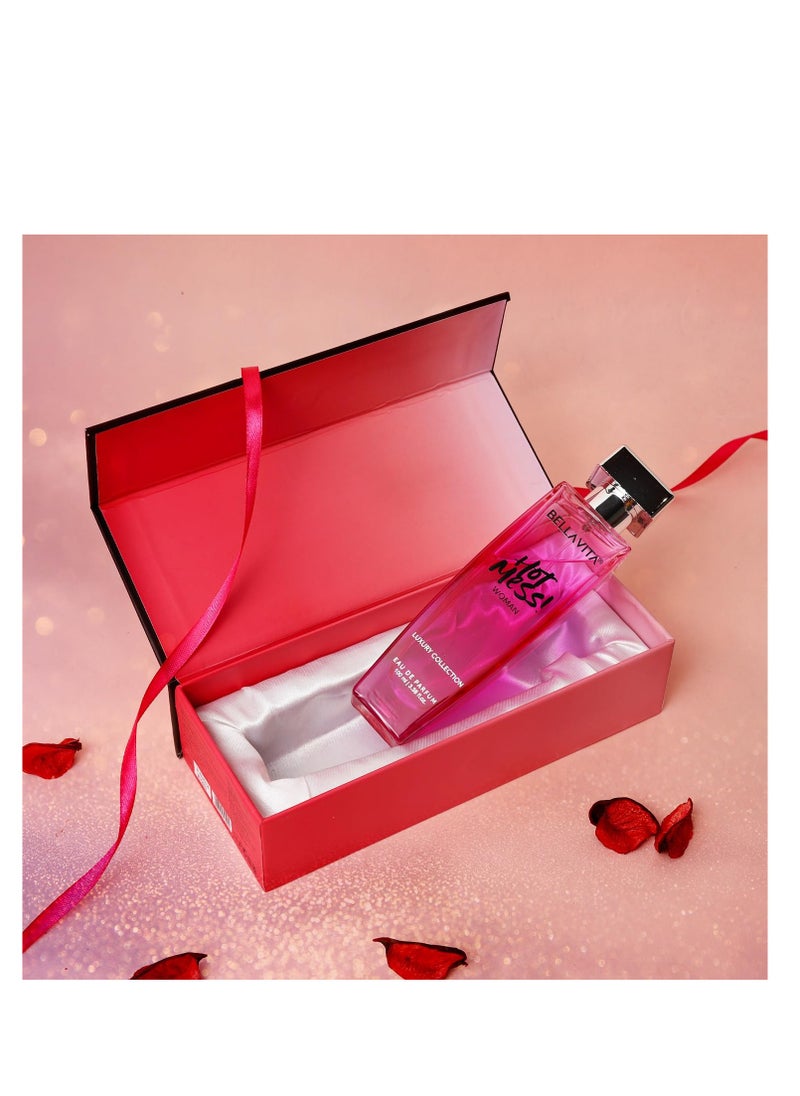 Bella Vita Hot Mess Eau De Parfum, 3.4 Fl Oz, Luxury Perfume for Women, Vegan, Cruelty-Free, Citrus Mandarin, Passion Fruit & Musk, Floral & Fruity  - Image 5