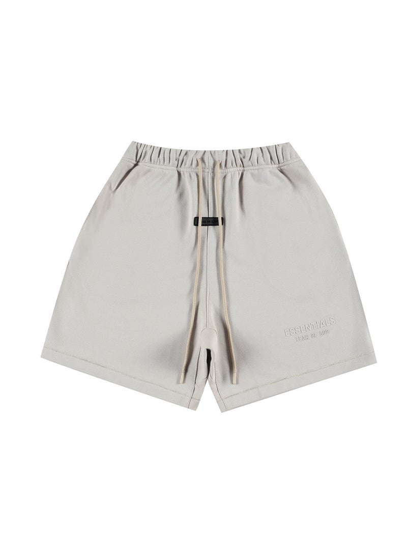 Generic - FEAR OF GOD Essentials Silicone Sporty Mens Shorts Summer lemon yellow - Image 1