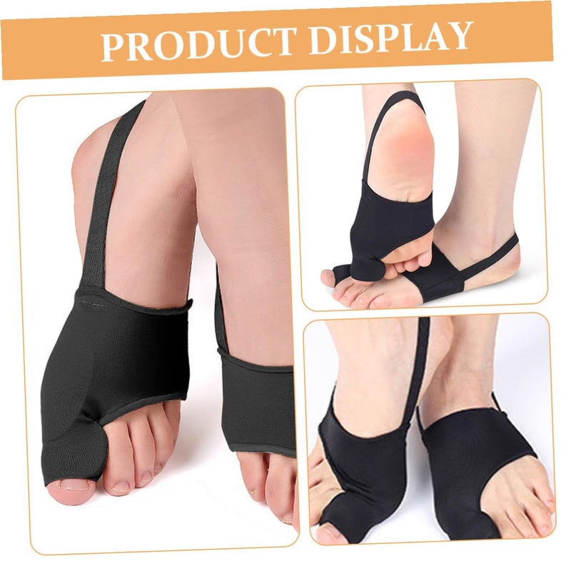 Thumb Straightener Valgus Corrector Bunion Relief Black M Foot Splint Brace - Image 4