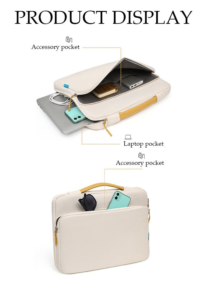 DUNISO 15.6 Inch Laptop Bag Lightweight Computer Bag Travel Business Briefcase Water Resistance Shoulder Messenger Bag Laptop Handbag for Men and Women Work Office  - Image 2