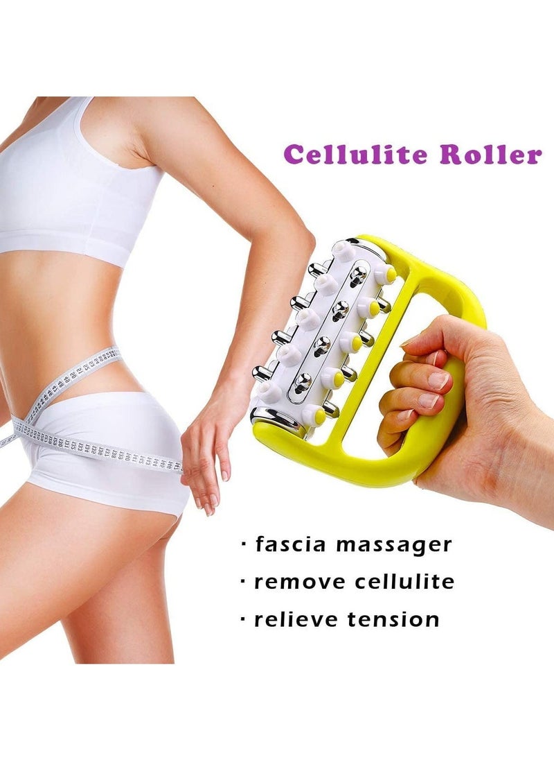 إسكدنيا Massage Stick Anti Cellulite Massager Fascia and Muscle Roller Fat Blasting Release Mini Trigger Point Deep Tissue Myofascial Release Tool Body Massager for Men and Women - Image 3