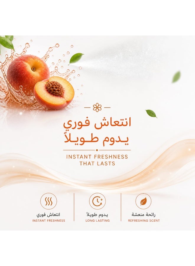 فريدا معطر جو برائحة الخوخ، 460 مل - Image 4