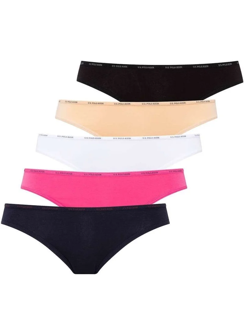 يو اس بولو اسن Low Waist 5-Pack Women's Briefs