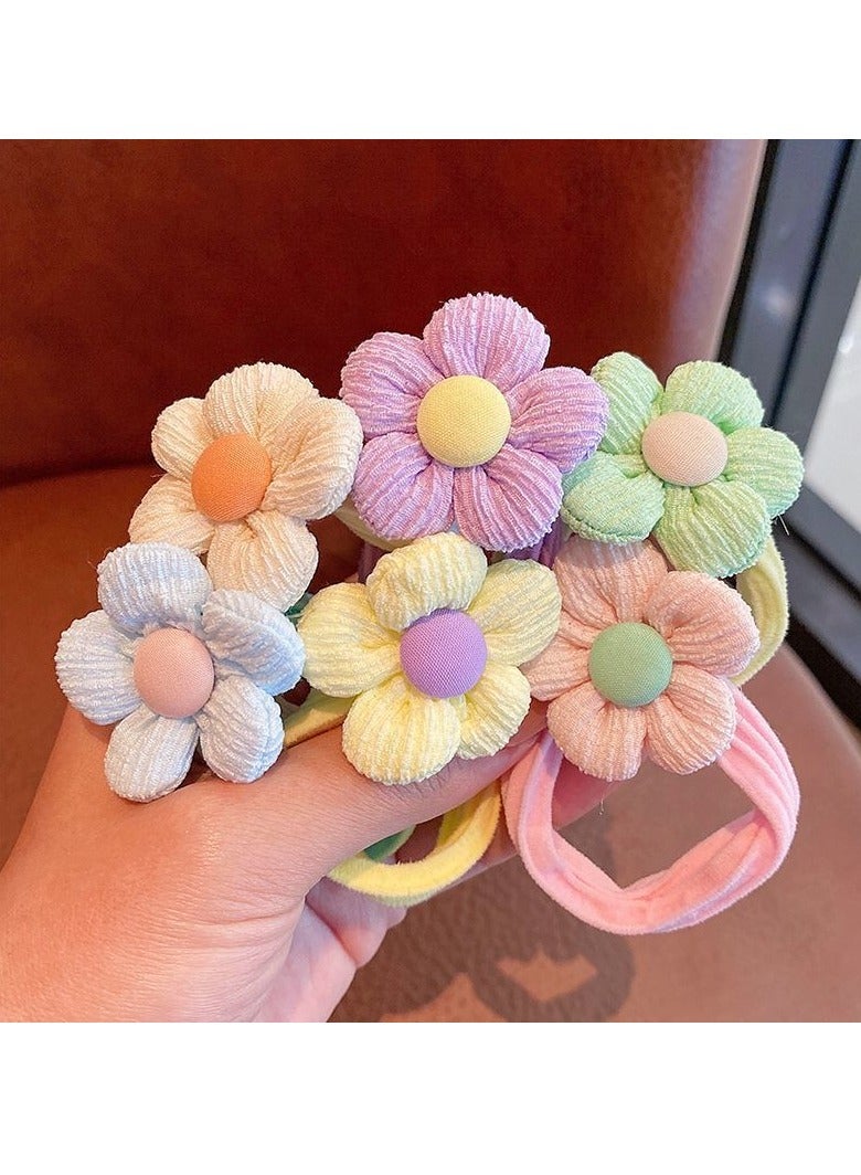 12 حزاما مطاطيا متطورا من أجل الفتيات والأطفال الصغار، وشريطا مطاطية مرنة من أجل الأطفال، وحبال ذيل الحصان - Image 5