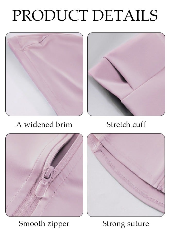 DUNISO Lightweight Sun Protection Clothing For Women, UPF 50+ Long Sleeve Sun Protection Hoodie Shirt, Long Sleeve Ice Silk Hoodie Shirts for Outdoor Climbing Hiking - Image 5