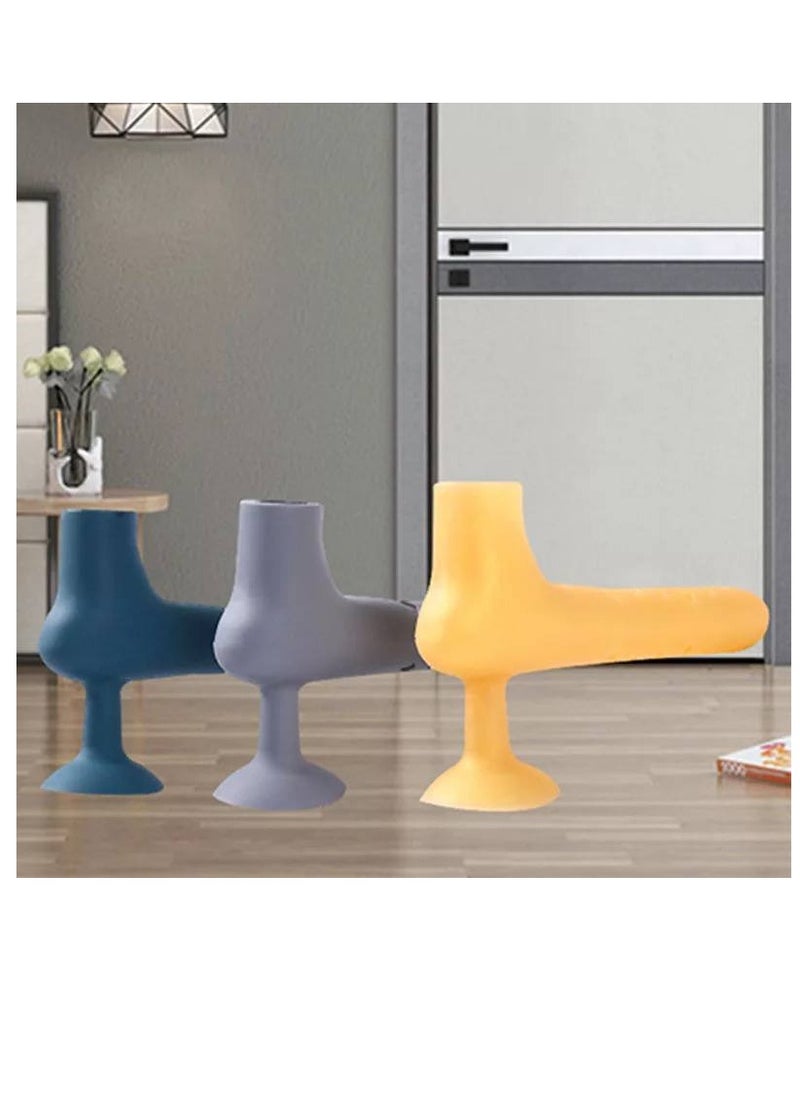 Generic Anti-collision Silicone Door Stopper - Door Handle Cover, 6 Pieces  - Image 3