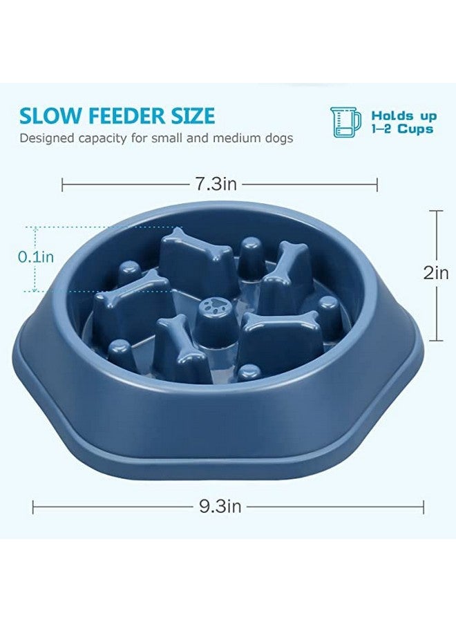 Anti-Chocking Slow Feeding Dog Bowl, Interactive Bloat Stop Bowl Dishes Non-Slide Dog Lick Treat Bowl | Dog Puzzle Bowl (Color As Per Available) - Pack Of 1 - Image 2