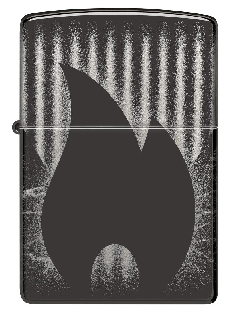 Zippo 48738 24756 Zippo Design High Polish Black Windproof Lighter  - Image 2