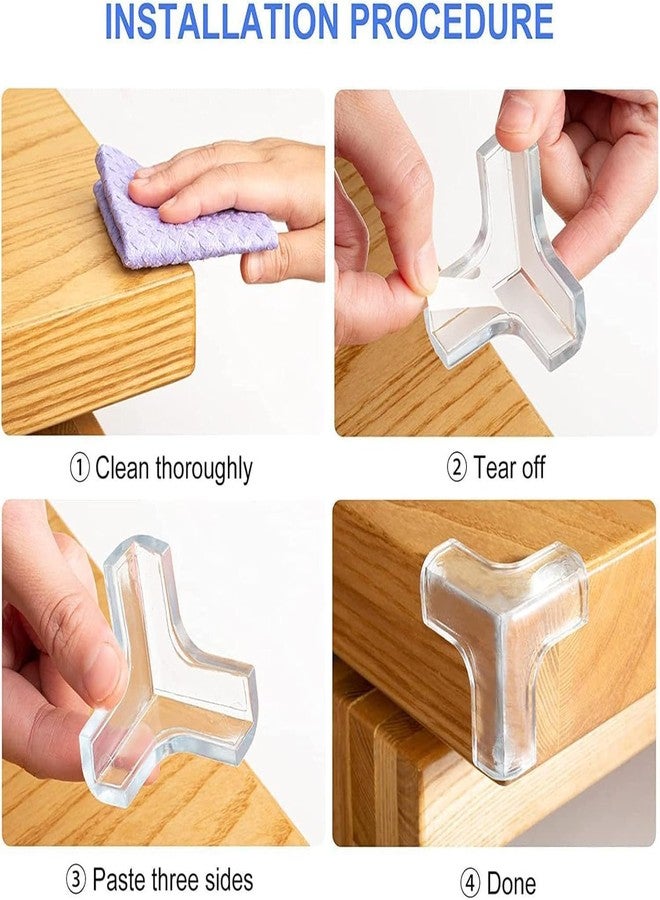 GONIPIMI Silicon Corner Protector for Sharp Edges, Table Corners Edge Protector, Baby Proofing Edge & Corner Guards (Pack-4) - Image 5