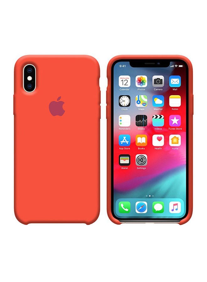 NIBEMINENT Protective Case Cover For Apple iPhone Xs Max Orange
