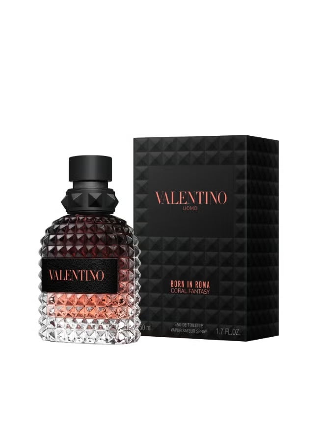 فالانتينو بورن إن روما كورال فانتاسي أو دو تواليت بخاخ 50 مل HC - Image 1