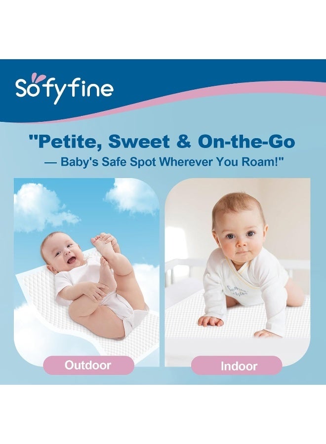 SOFYFINE وسادات تغيير قابلة للتصرف من سوفيفاين للأطفال 17x24 (100 قطعة) ، وسادات تحت الحفاضات عالية الامتصاص لطاولة التغيير ، وسادة مقاومة للماء للأطفال الصغار - Image 5