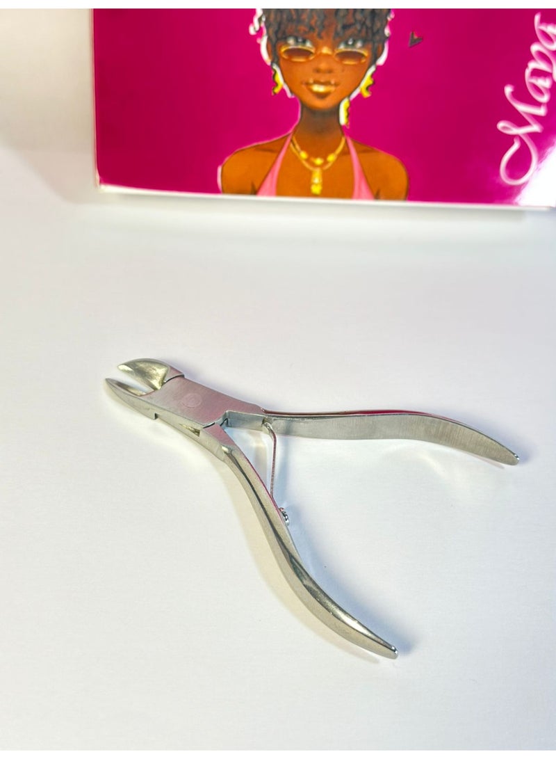 Cuticle Remover Cutter Stainless Steel Nipper Professional Sharp Fingernail Toenail Clipper Nail Scissors Dead Skin Remover Nail Care Tool For Manicure Pedicure Tools 1PC - Image 3