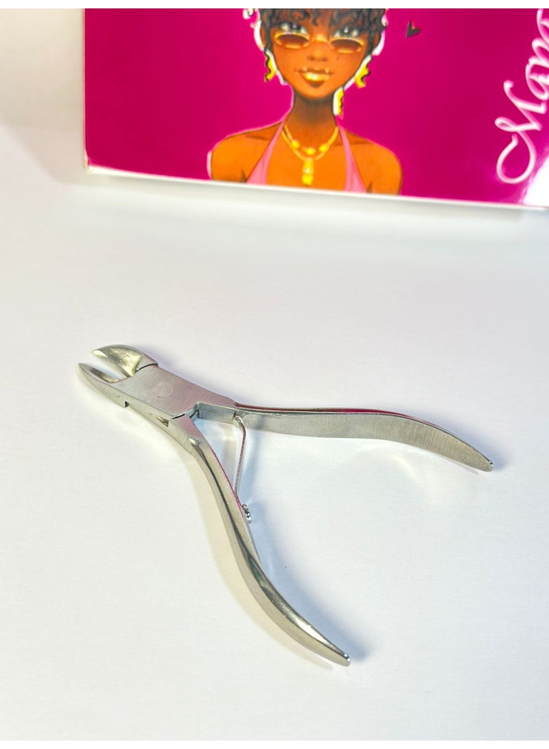 Cuticle Remover Cutter Stainless Steel Nipper Professional Sharp Fingernail Toenail Clipper Nail Scissors Dead Skin Remover Nail Care Tool For Manicure Pedicure Tools 1PC - Image 4