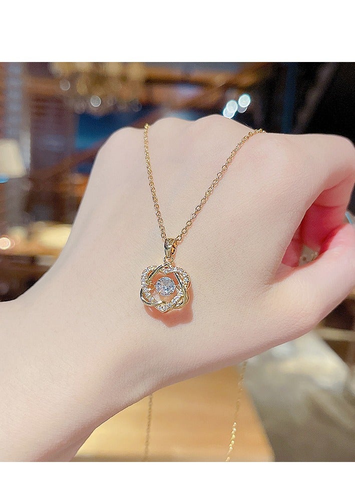 الحب قلادة قلادة لامعة - Image 1