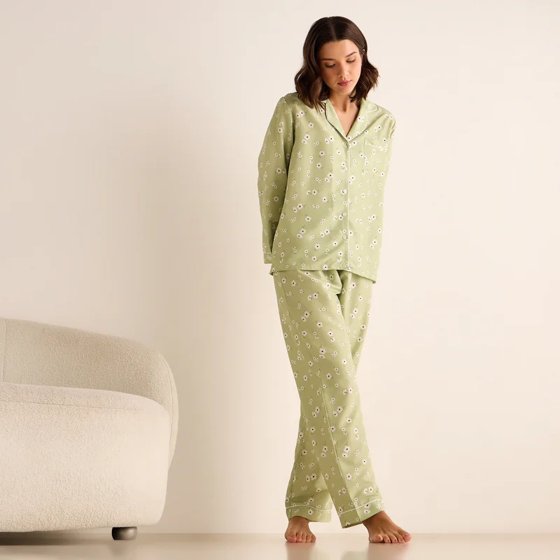 Aadaraya Floral Print Pyjama Set