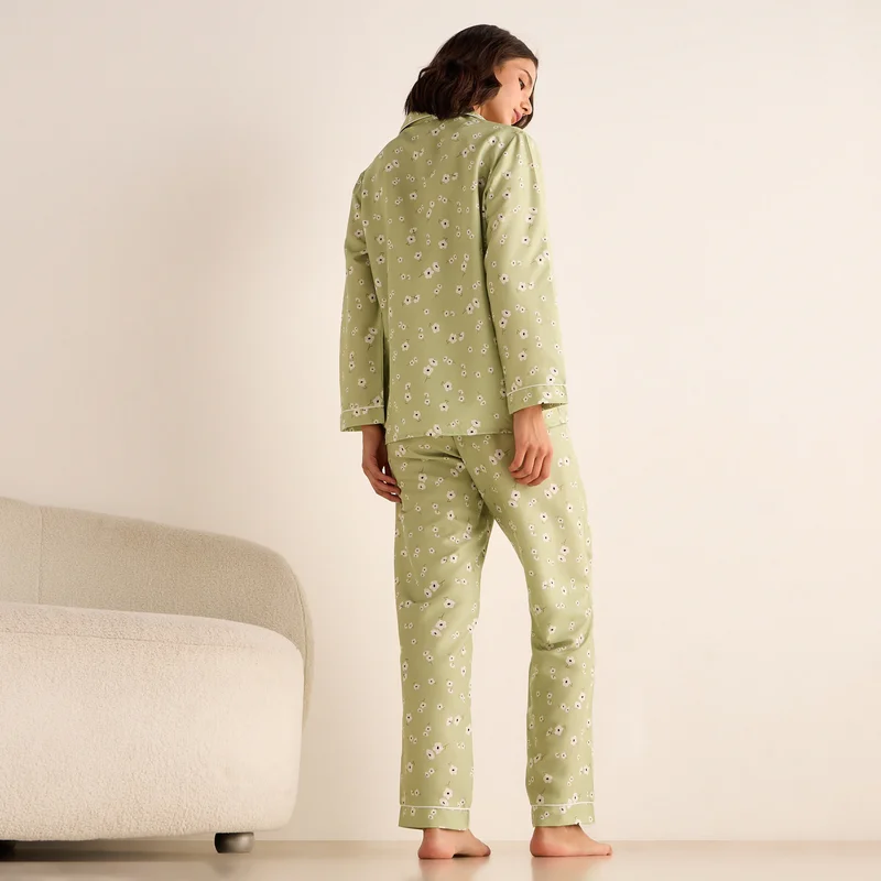 Aadaraya Floral Print Pyjama Set