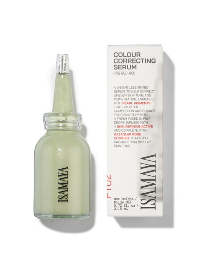 Isamaya Colour Correcting Serum pistachio 21.5ml - Image 3