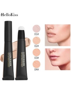 Concealer Soft Light Matte Foundation Liquid Foundation Makeup Base with Cushion Applicator Natural Lightweight Soft Silky Smooth Creamy Concealer Normal to Oily Skin Instant Age Rewind Eraser 02 - pzsku/ZE9811B52B614A03807B5Z/45/_/1699947834/546c73a3-d523-43ba-8e0c-a622b1a1bc4a