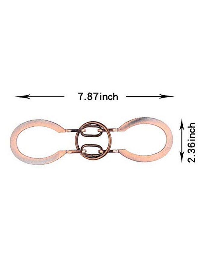 لعبة أحجية حدوة الحصان المعدنية الكلاسيكية - ألغاز تقليدية لتحدي العقل (برونزي، عادي) - Image 4