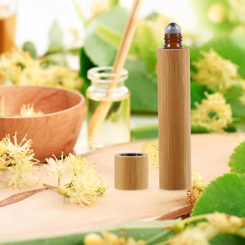 6pcs 10ml Roller Ball Bottles Refillable Empty Perfume Roll-on Bottles for Essential Oil Massage and Travel - Image 5