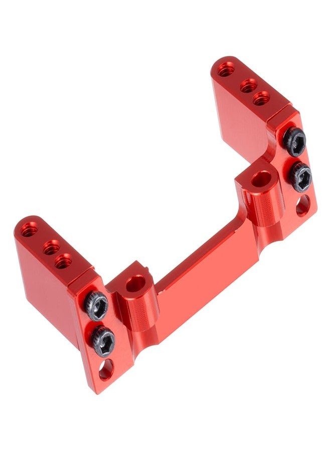 MOHERO Aluminum Alloy RC Servo Mount for FMS FCX24 Wagon Smasher V2 K5 1/24 RC Crawler Upgrade Parts(Red) - Image 1