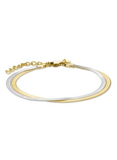RoseField Rosefield Snake Bracelet  Duo Tone - JBSCD-J677  - Image 1
