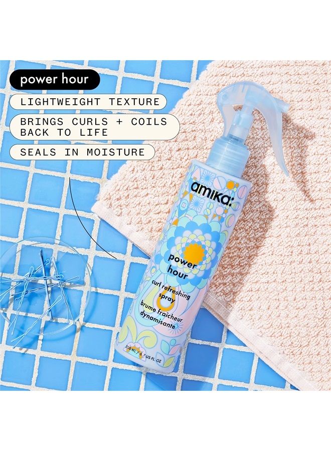 amika بخاخ إنعاش تجعيد الشعر ساعة القوة، توقيع - Image 3