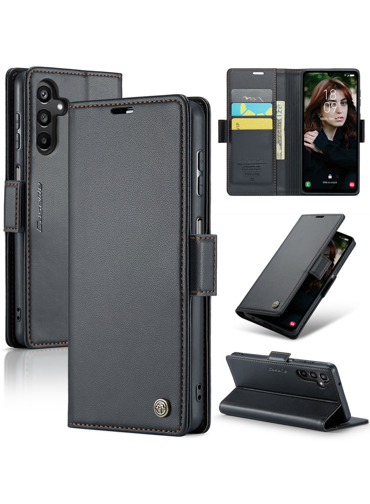 كيس مي Caseme Galaxy A15 Case puleather