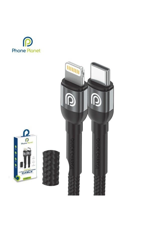 Phone Planet Type C to Lightning cable with a power of 60W and a data transfer speed of 480Mpb/s  - Image 1
