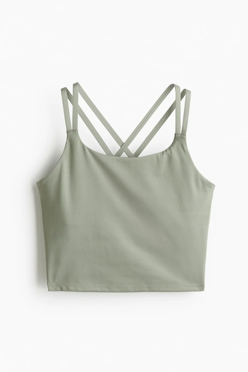 H&M Drymove™ Strappy Crop Vest