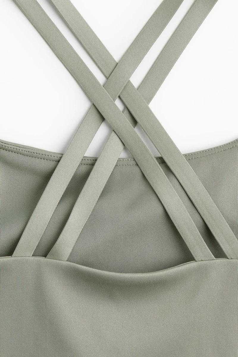 H&M Drymove™ Strappy Crop Vest