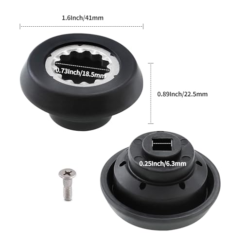 Opzour 2 Packs Blender Drive Socket Kit, Replacement Blender Part for NutriBullet Blender RX N17-1001 NB-301S 1700W Juicer Mixer Base Gear - Image 3
