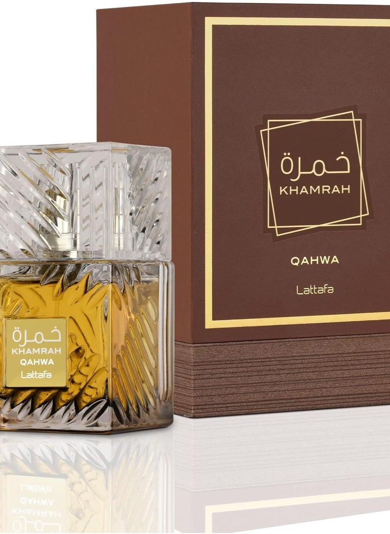 لطافة عطر خمرة قهوة او دو برفان للجنسين من لطافة، 100 مل 