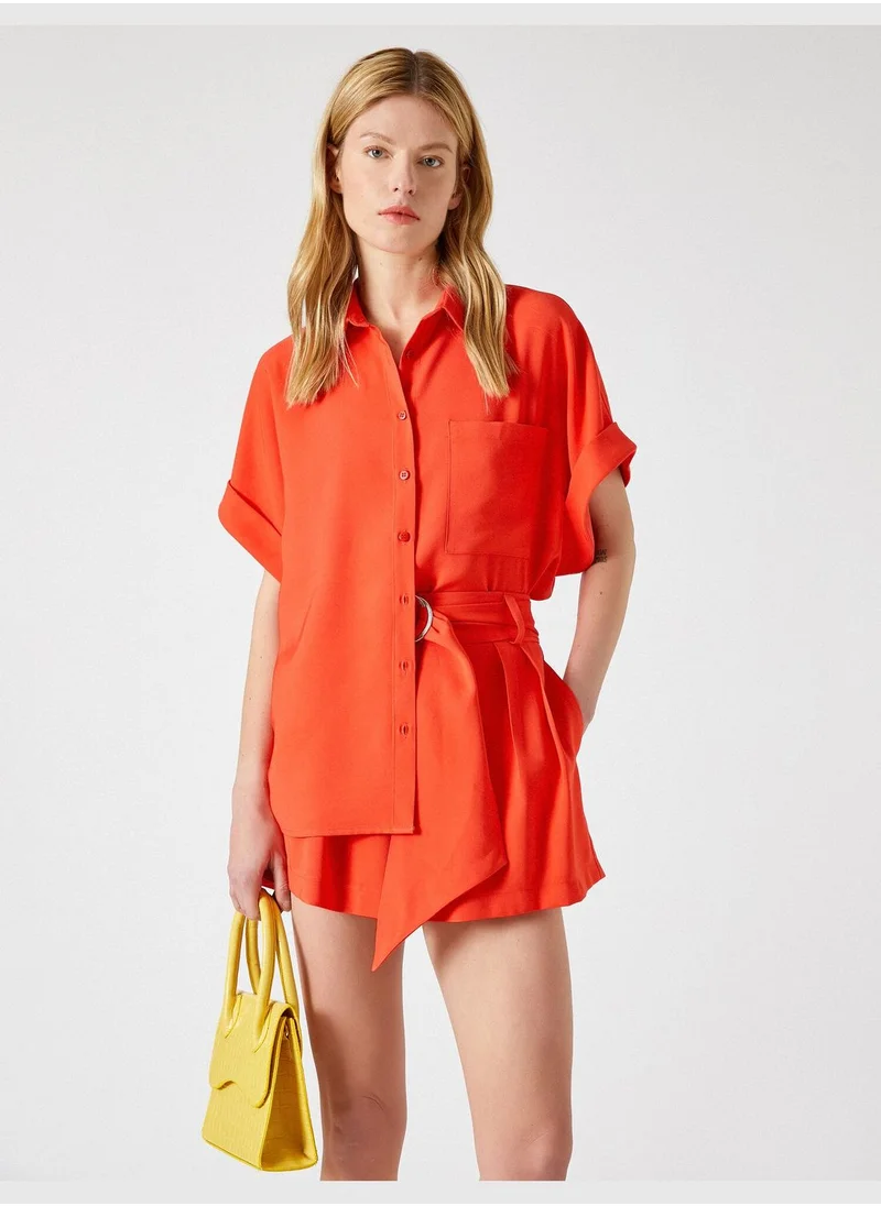 كوتون Short Sleeve Shirt