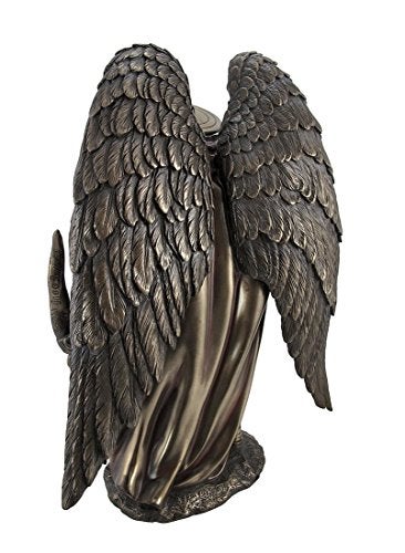 Pacific Giftware Saint Michael Slaying The Evil Dragon Mighty Warrior and Protector San Miguel Statue (10 inch) - Image 3