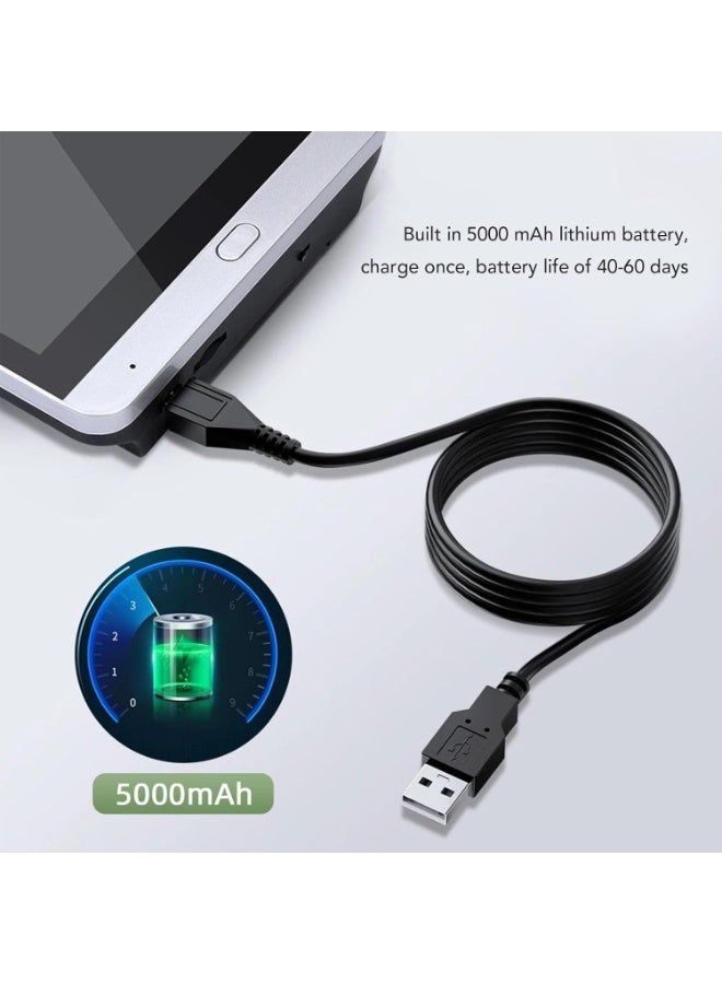 AiQi Video Doorbell, 2MP 1080P Video Doorbell Camera with 4.3inch Screen, Smart PIR Motion Detection, Night Vision, 24 Hour Surveillance Camera for Indoor Outdoor - Image 3