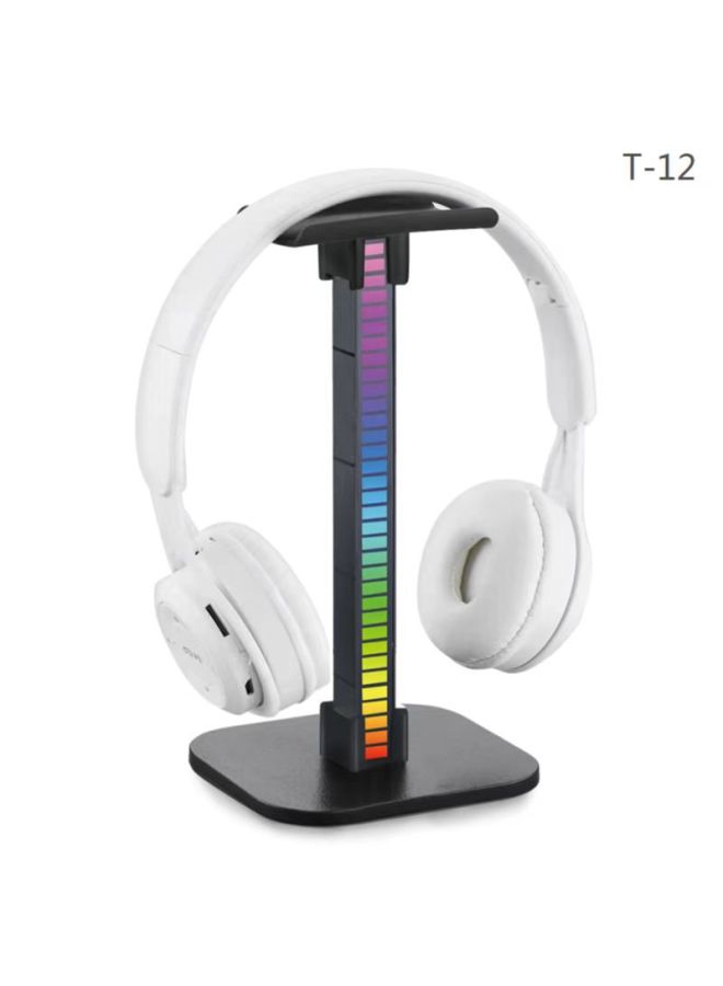 سماعة ألعاب قابلة للفصل بإضاءة RGB، حامل سماعة ألعاب، حامل عرض سماعة، واجهة USB، إضاءة استقبال - Image 1